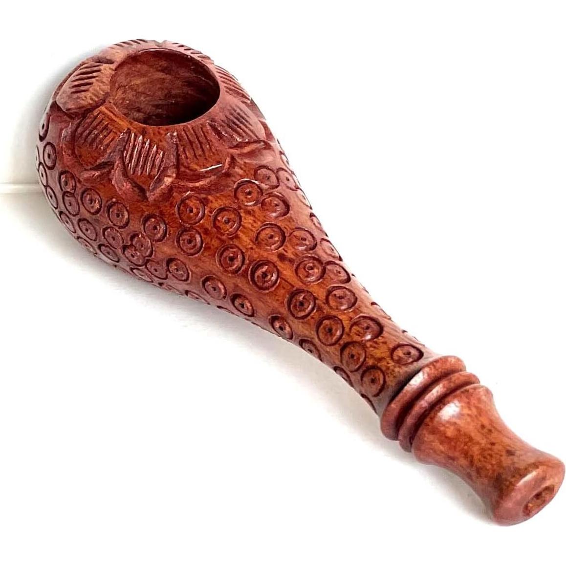 Pipa Ecológica Hecha a Mano AR CRAFT 7.62 cm Diseño Antiguo