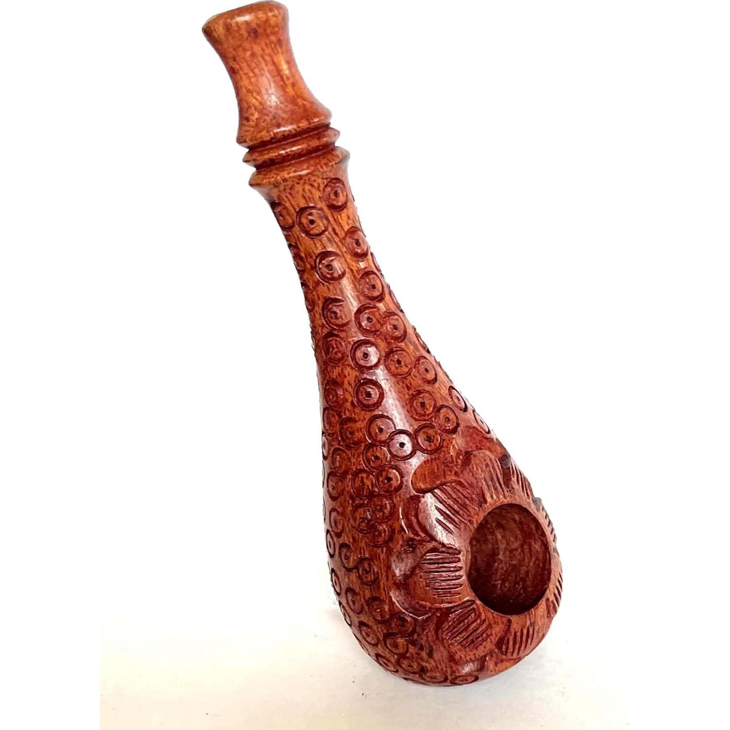 Pipa Ecológica Hecha a Mano AR CRAFT 7.62 cm Diseño Antiguo