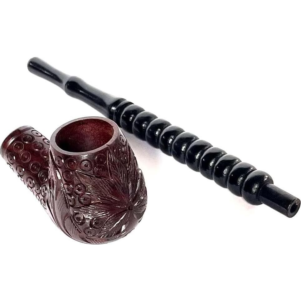 Pipa de Tabaco AR CRAFT de Madera Hecha a Mano - Set de Regalo