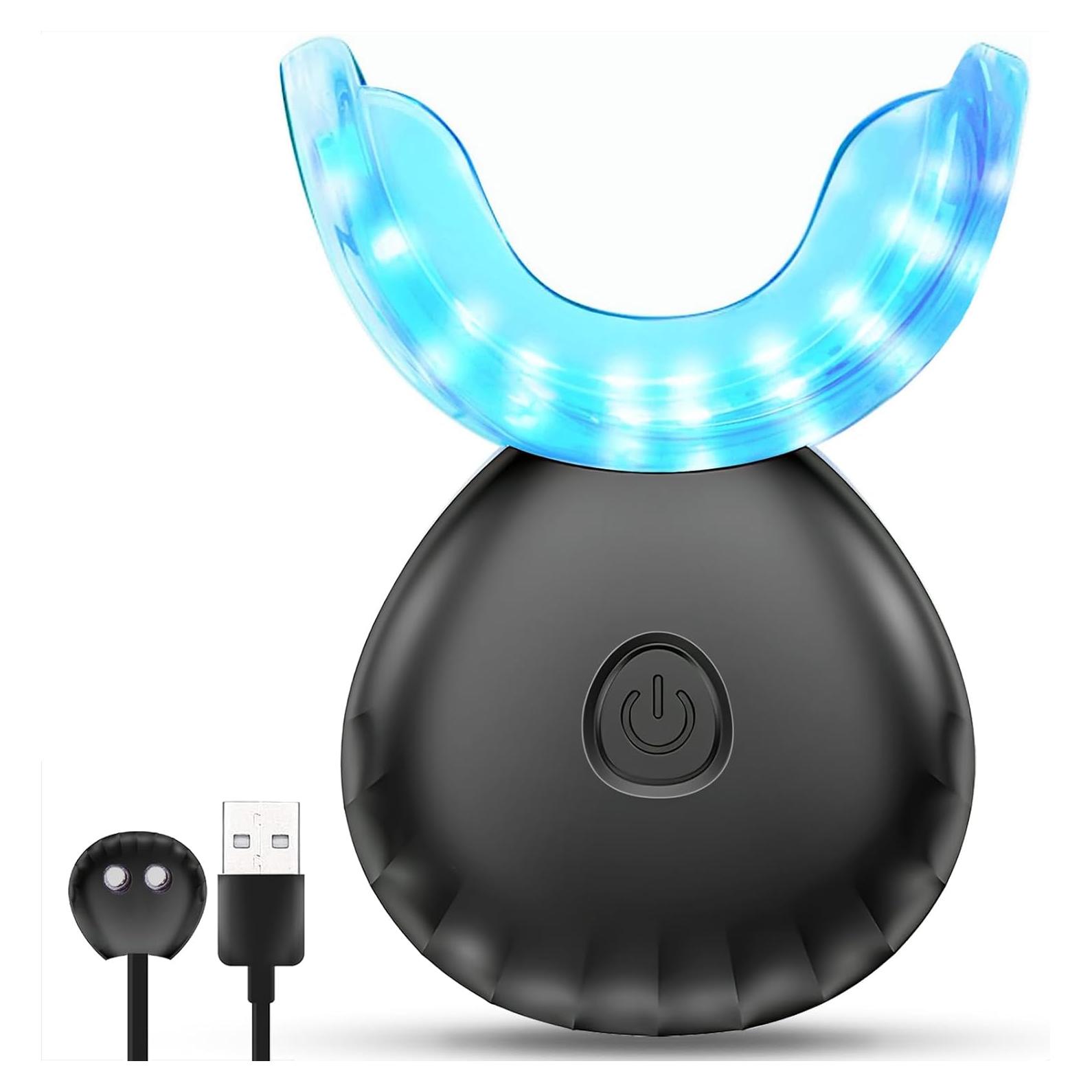 Luz LED Blanqueadora de Dientes EOICCEOH USB 10X Rápido