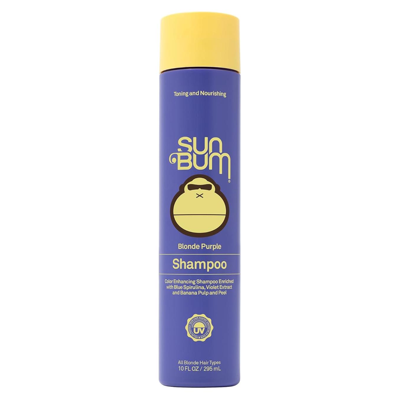 Champú Morado Rubia Sun Bum 283 g - Hidratante y Aclarador