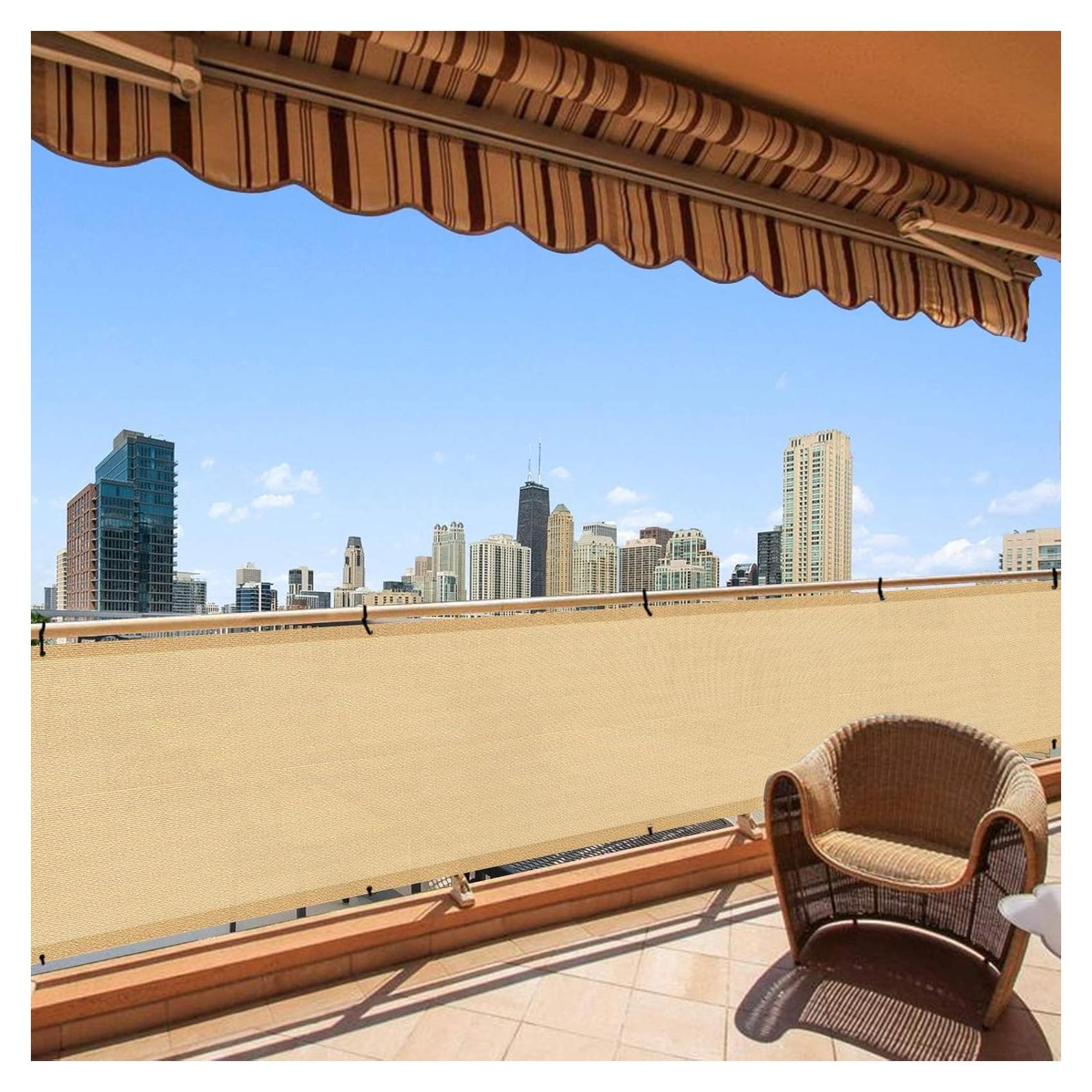 Pantalla de Privacidad para Balcón Love Story 0.91m x 3.05m HDPE