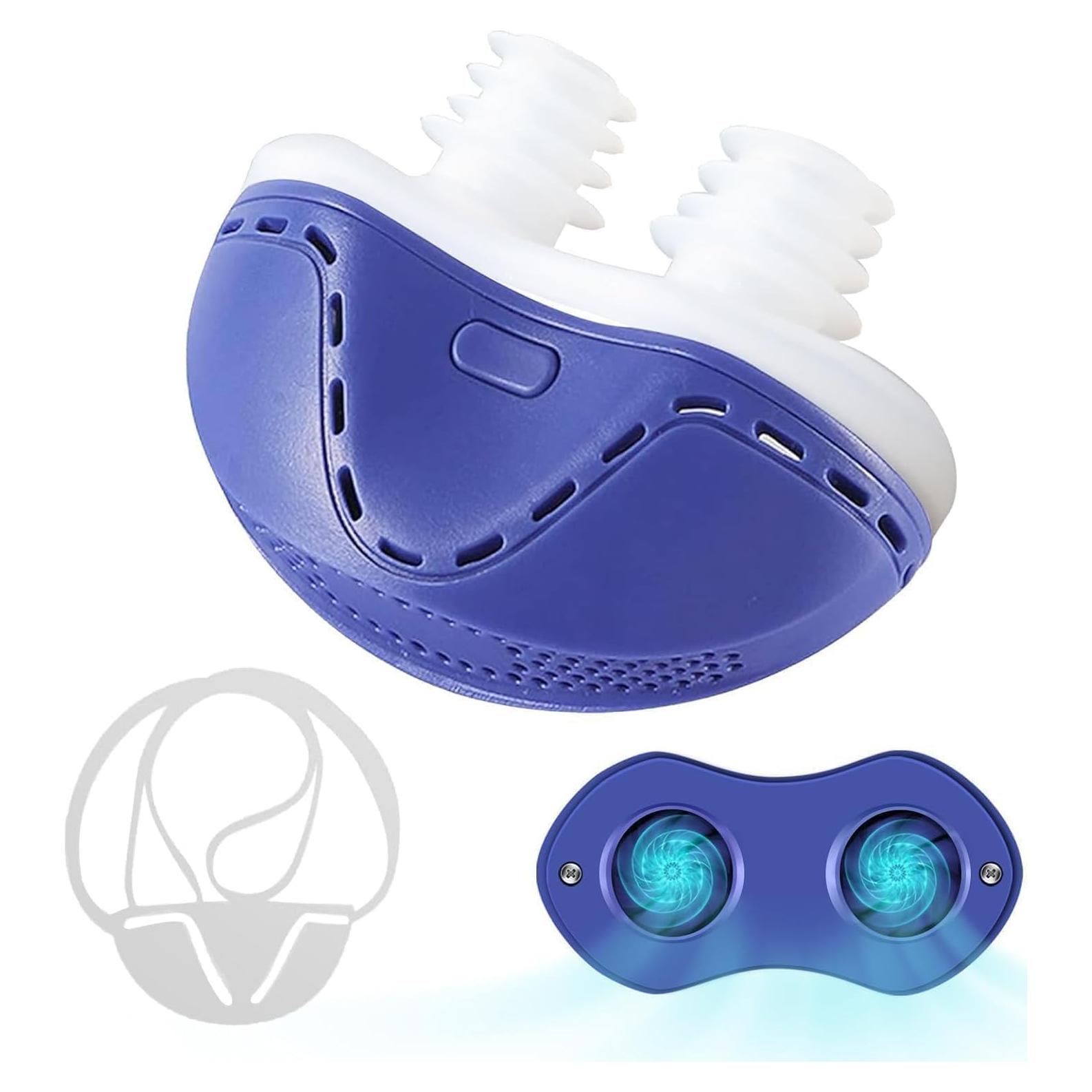 Dispositivo Anti Ronquidos LUNIA Azul - Mini Velocidad Variable