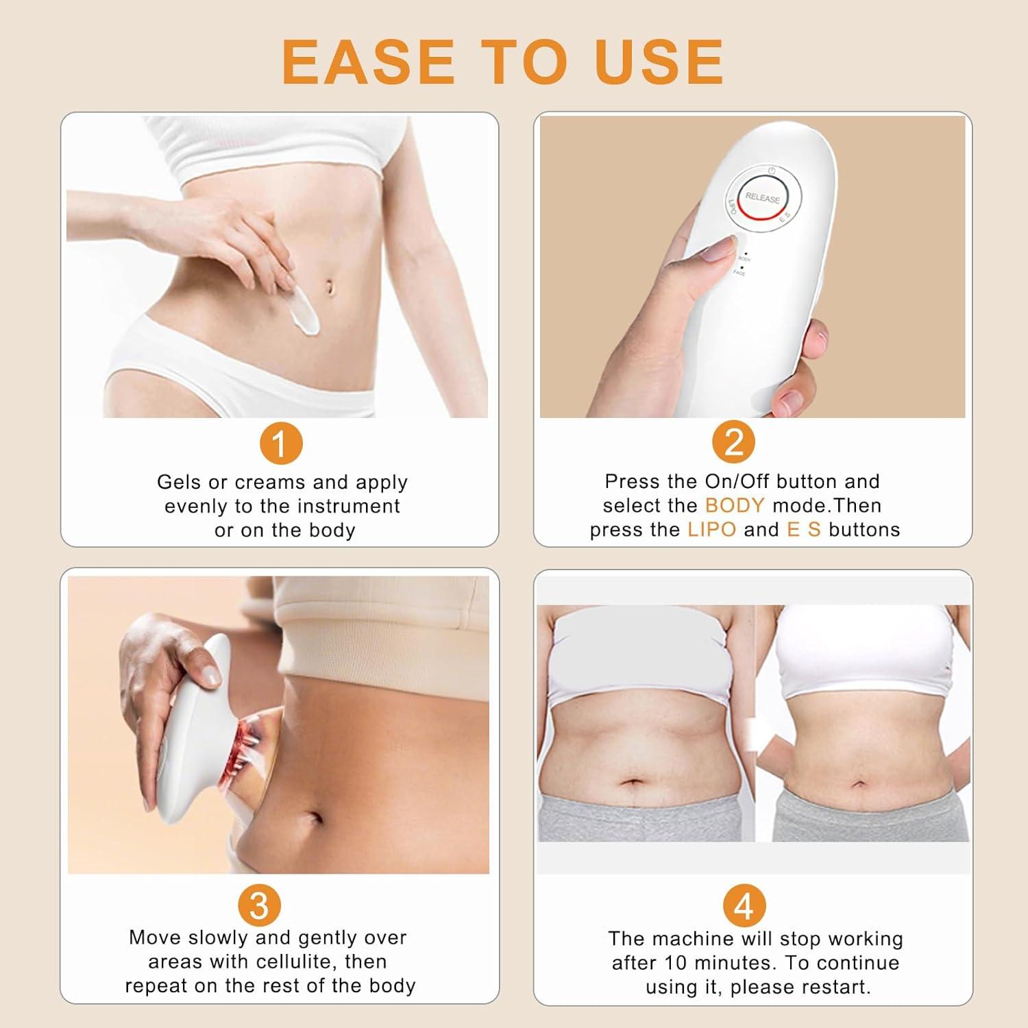 Masajeador Eléctrico Portátil MASIKETEC para Cuerpo - Blanco