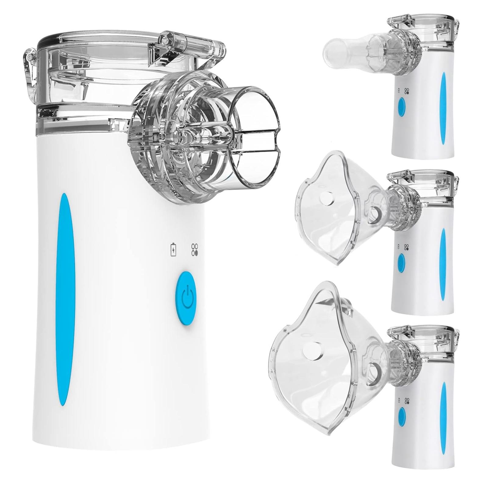 Nebulizador Ultrasónico Portátil Naweti NE-520 Recargable