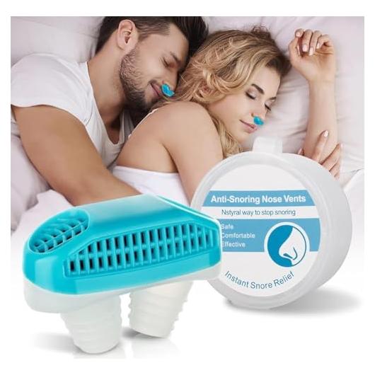 Dispositivo Antisnoring FOJOC - Clip Nasal Suave y Cómodo