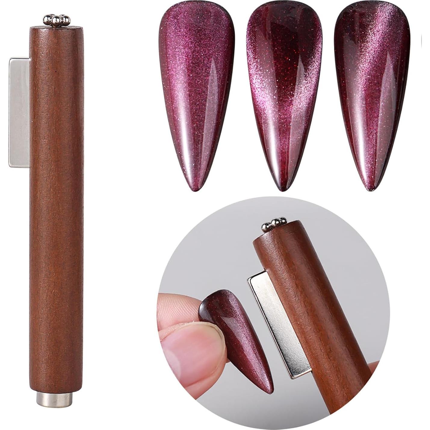 Herramienta Imán para Uñas Ojo de Gato NEASY 3 en 1