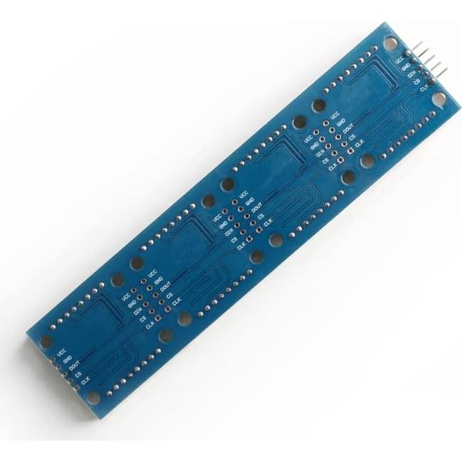 Pantalla LED Matriz de Puntos MAX7219 4 en 1 5V 13x3.2cm