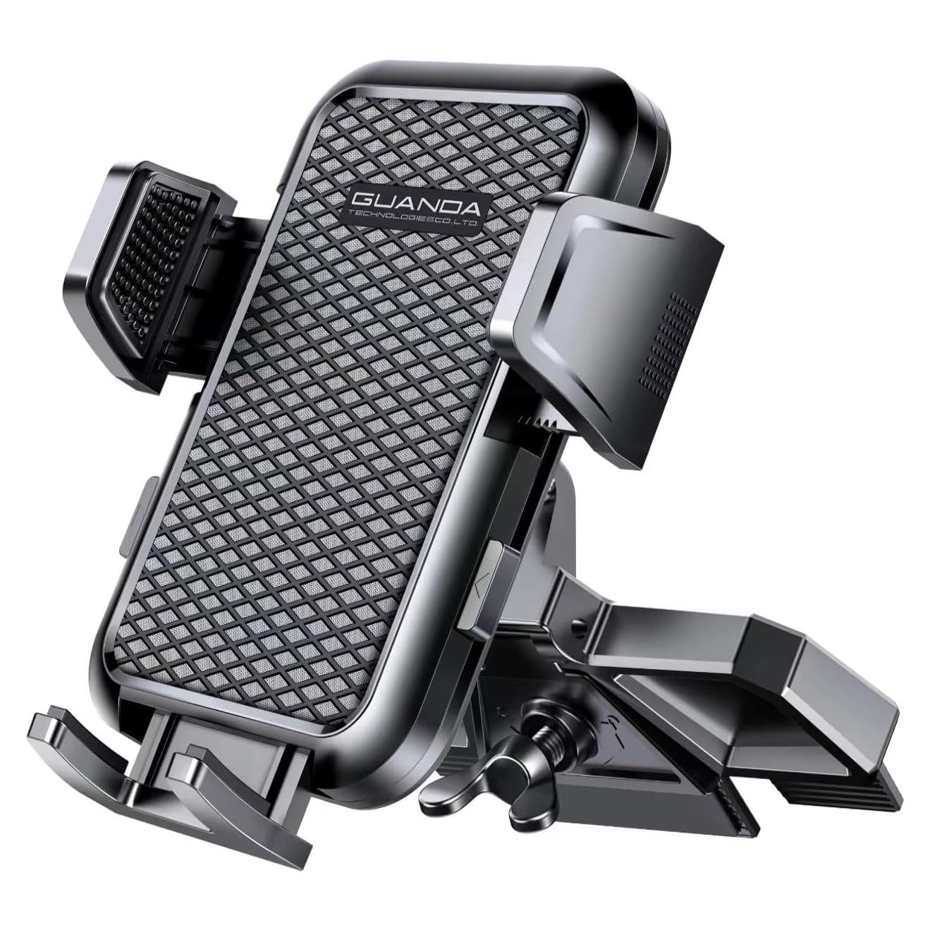 Soporte para Teléfono en Slot de CD Guanda MM700 - Negro