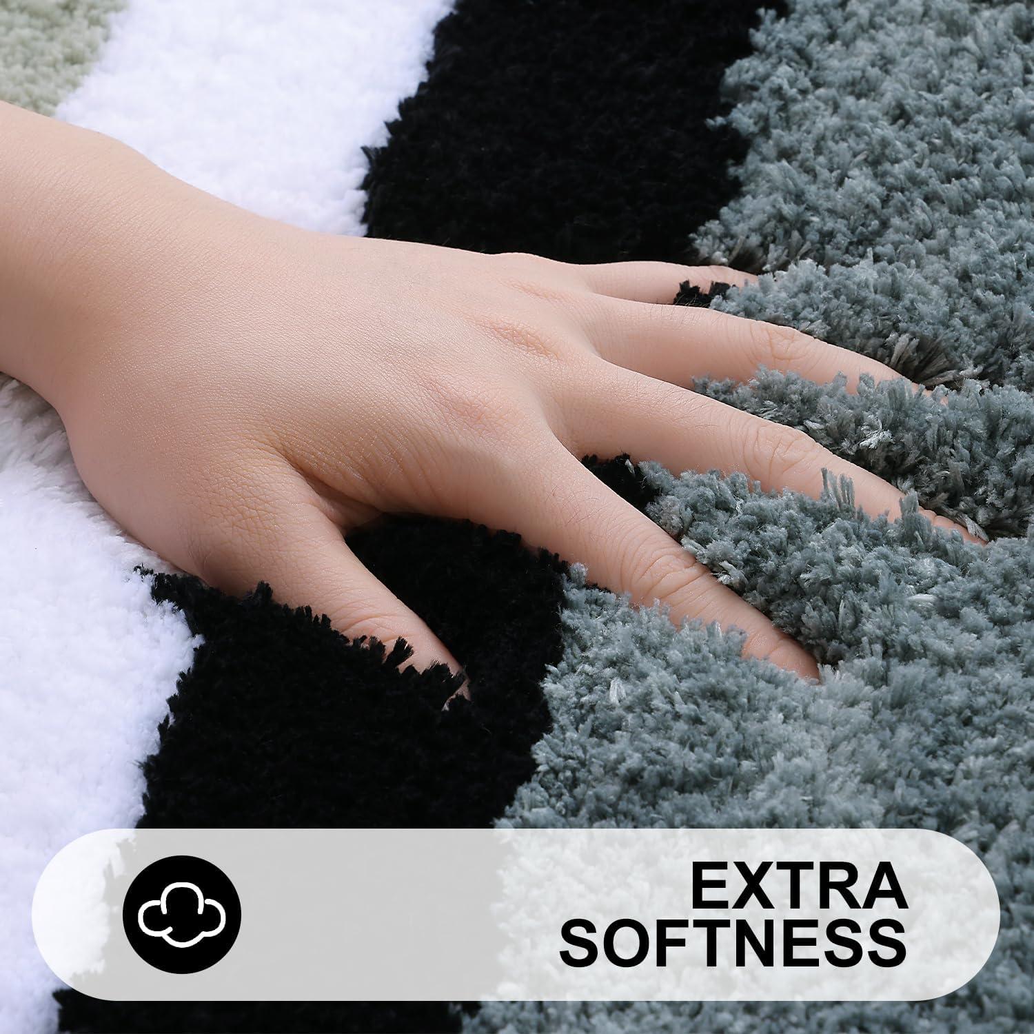 Alfombrilla de Baño Microfibra Buganda 61x41 cm Antideslizante