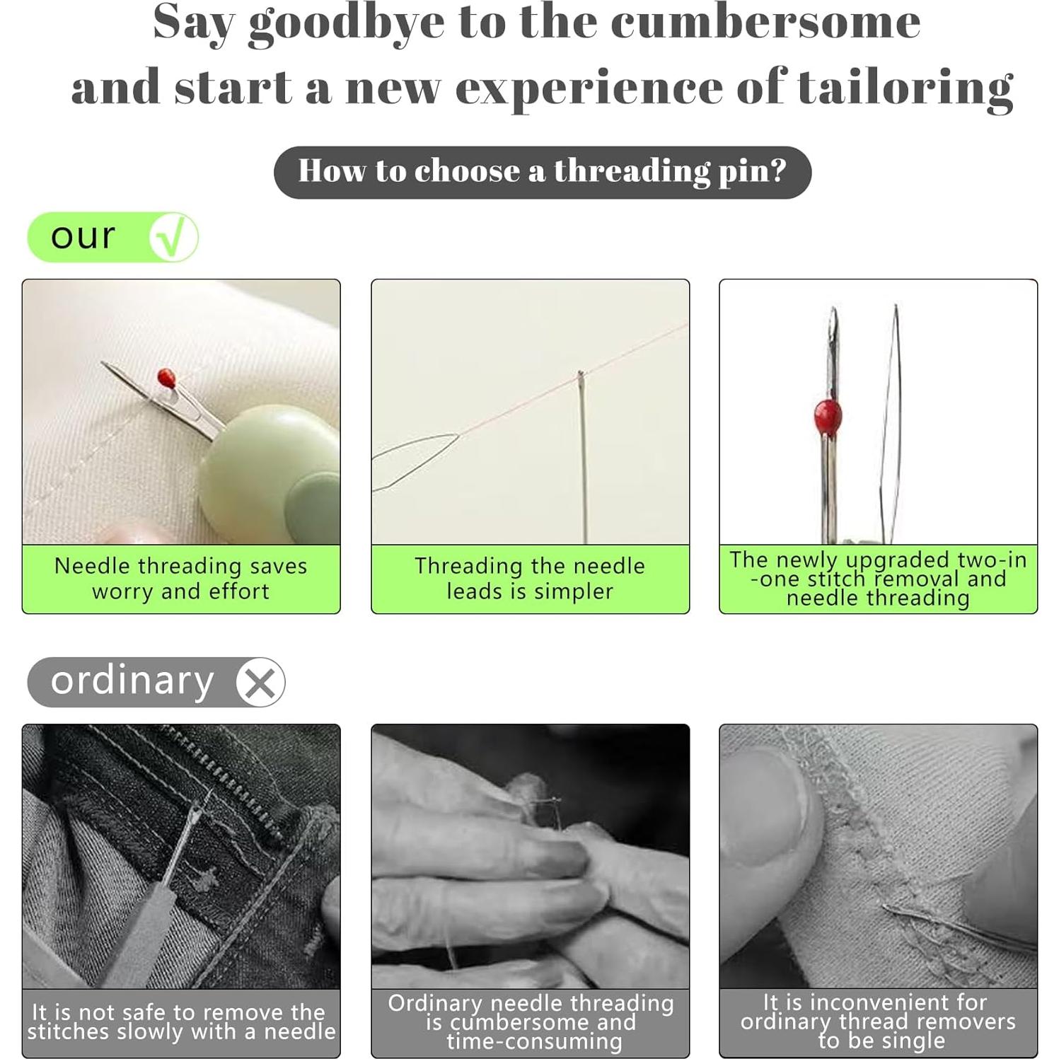 Enhebrador Automático de Agujas Xuvrir 2.0 con Desgarrador