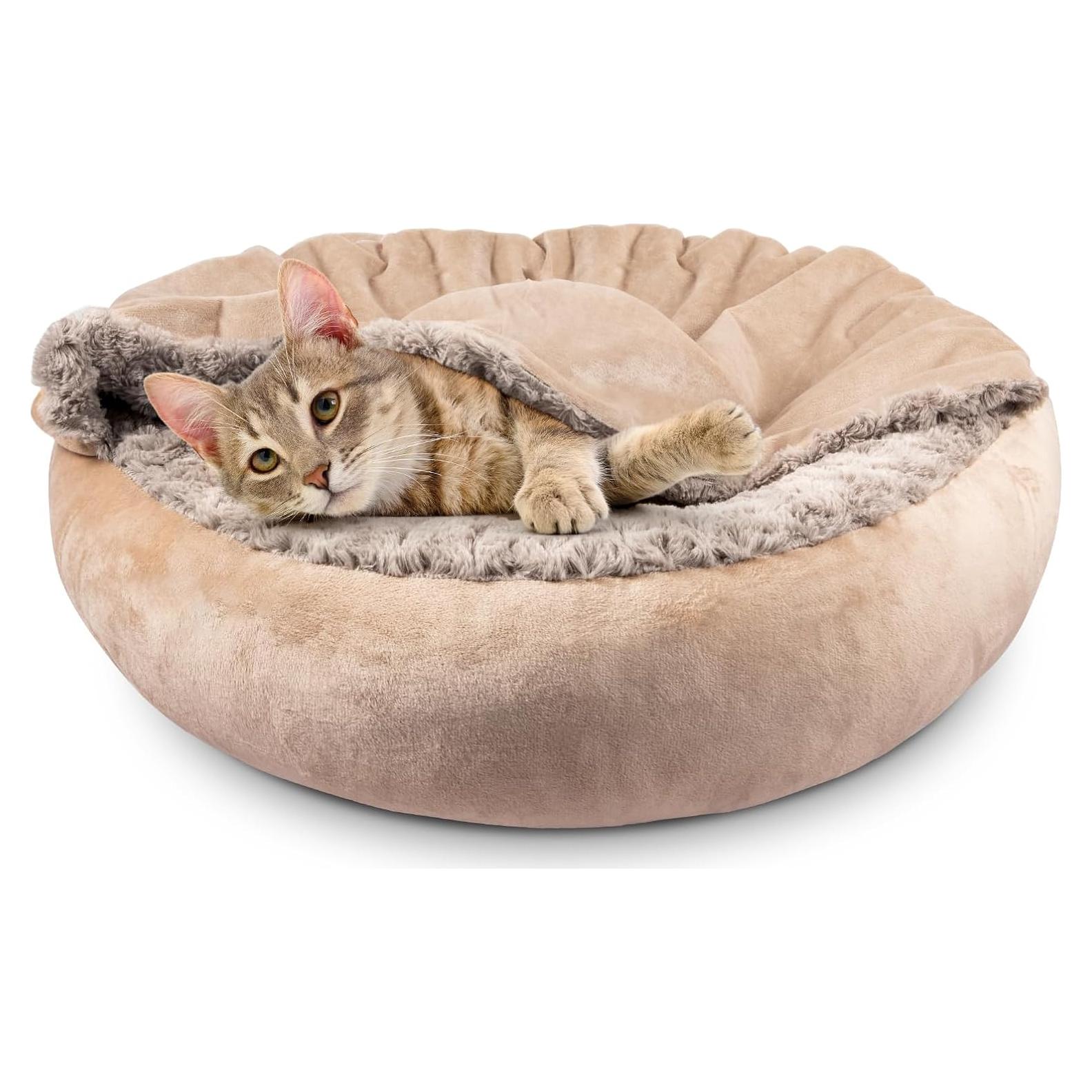 Cama para Perro y Gato JOEJOY Pequeña 58.42 cm Antideslizante