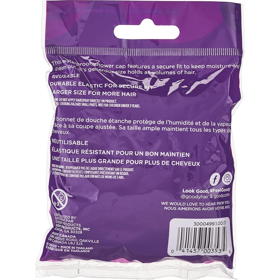 Gorro de Ducha Grande Goody Esenciales - Impermeable y Cómodo