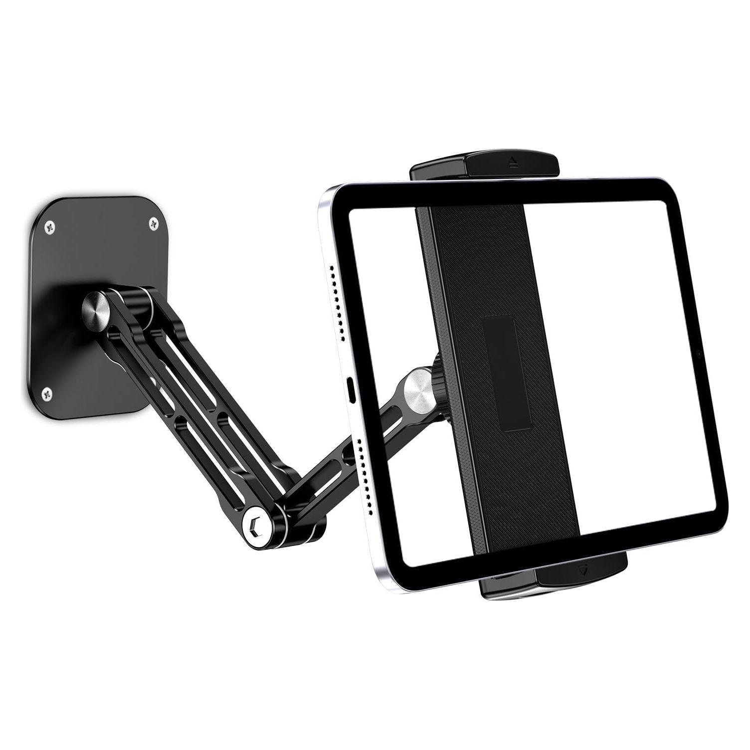 Soporte de Pared para Tablet TYFan Ajustable 360° Aluminio