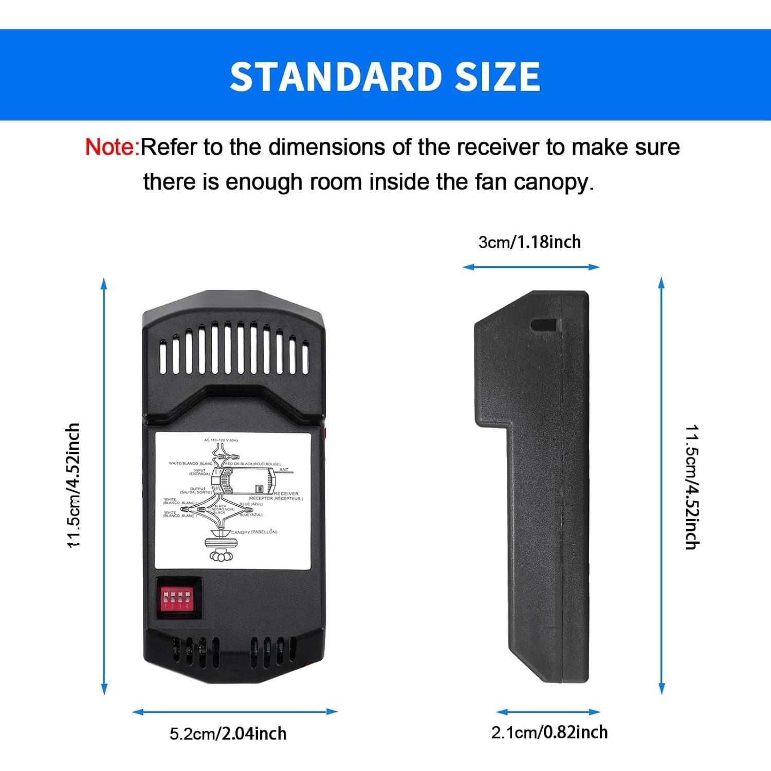 Control Remoto Universal para Ventilador de Techo Humpptom