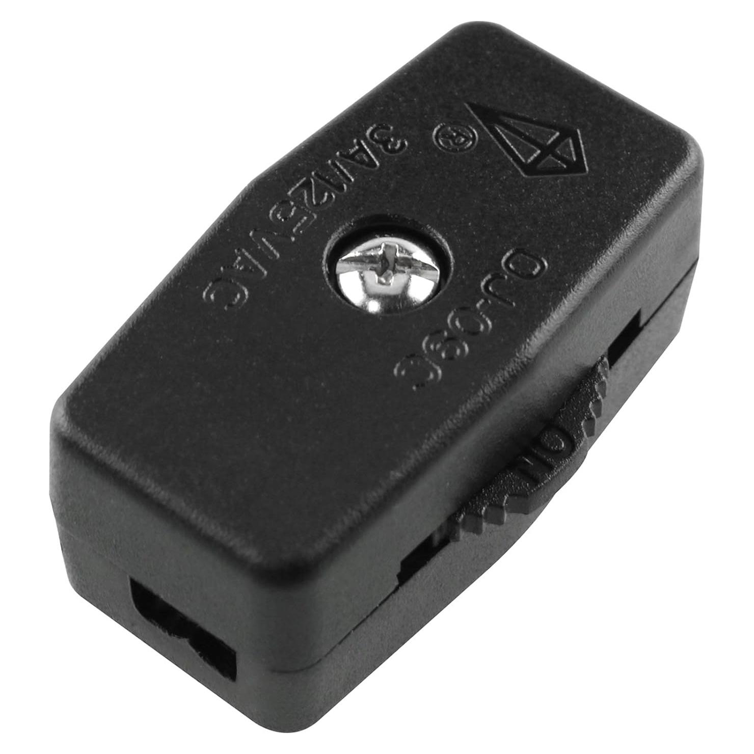 Interruptor Rotativo Inline AXLIZER para Cable de Lámpara 18/2