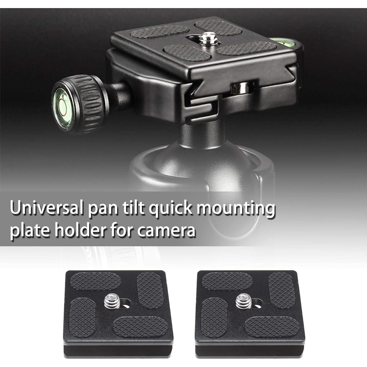 2 Placas de Liberación Rápida 40mm Micro Traders para Cámara