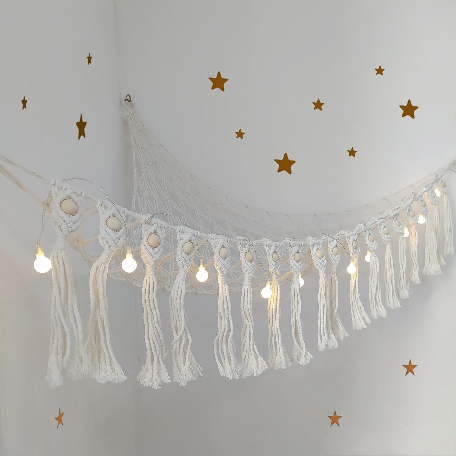 Hamaca Grande para Animales de Peluche Badigo 145x119cm Boho