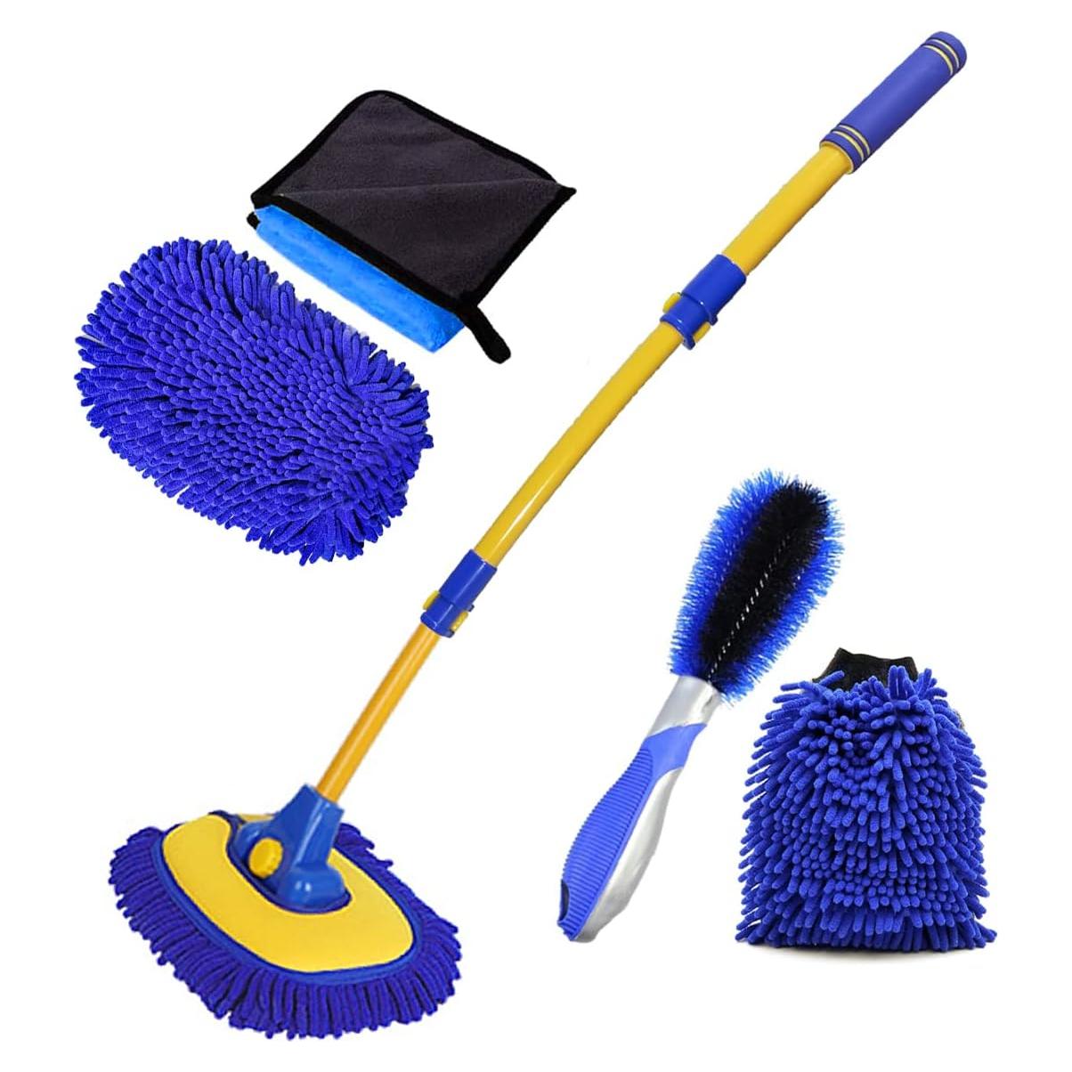 Kit de Lavado de Autos BMLEI 5PCS con Cepillo y Toallas