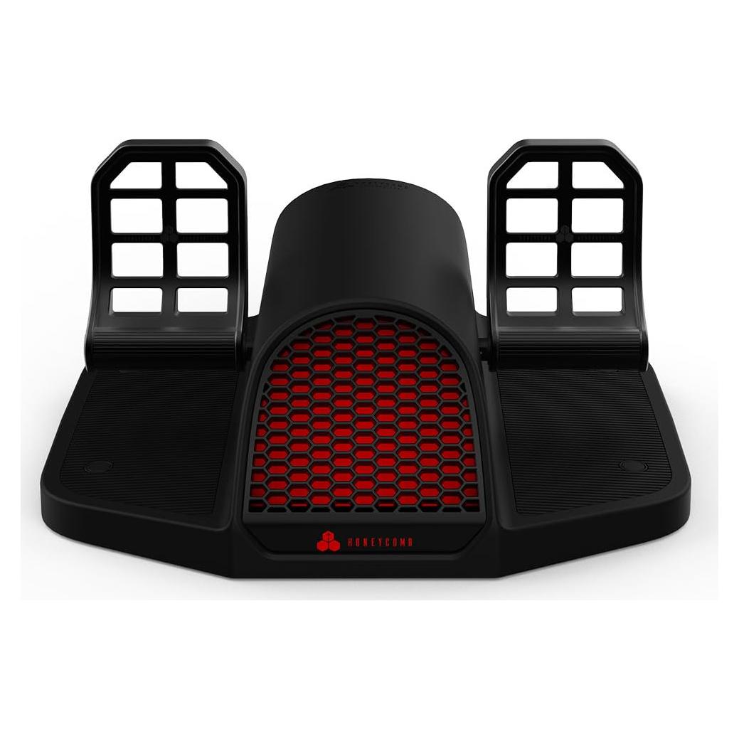 Pedales de Timón Honeycomb Charlie - Simulador de Vuelo con Sensores Hall