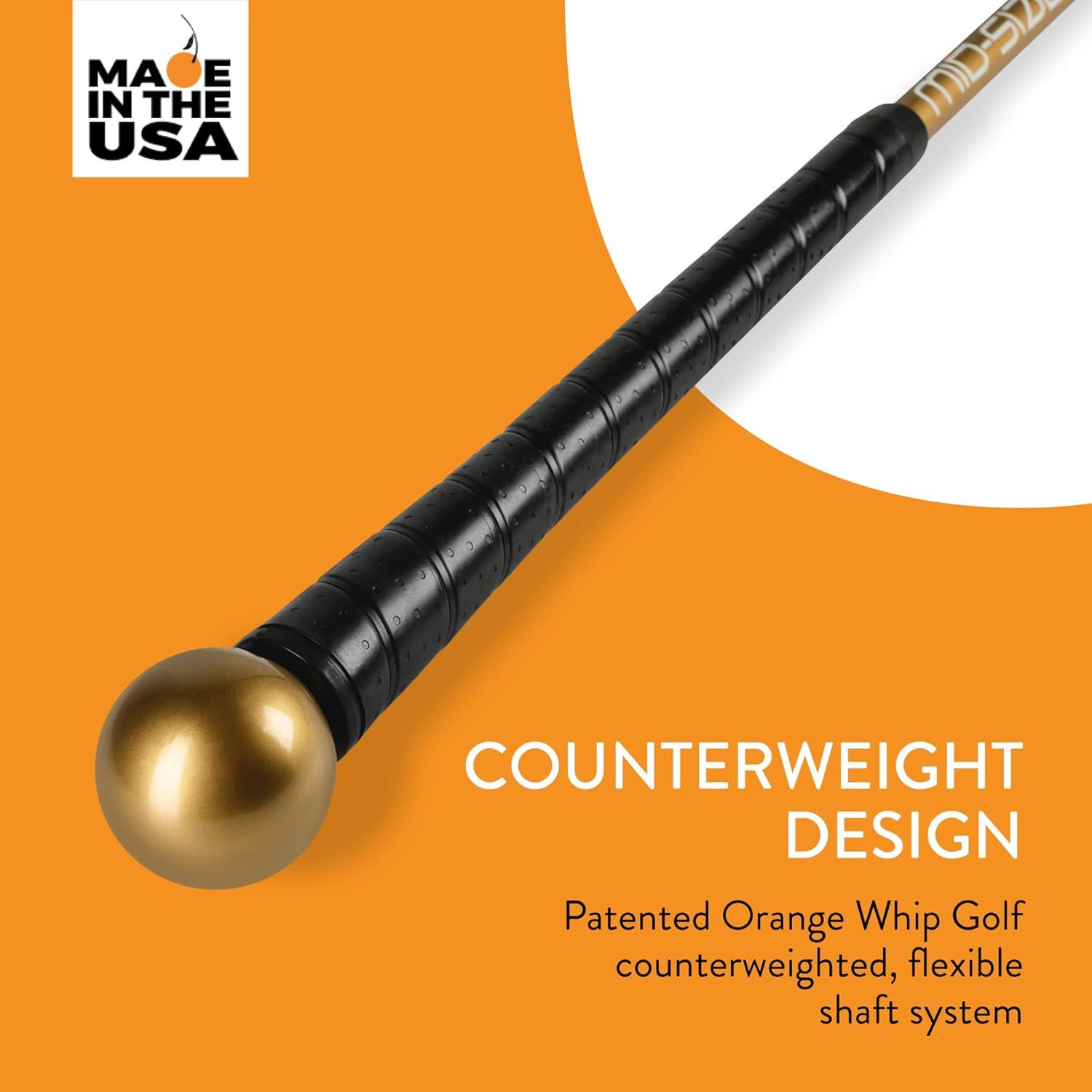 Entrenador de Swing de Golf Orange Whip Mediano 110 cm