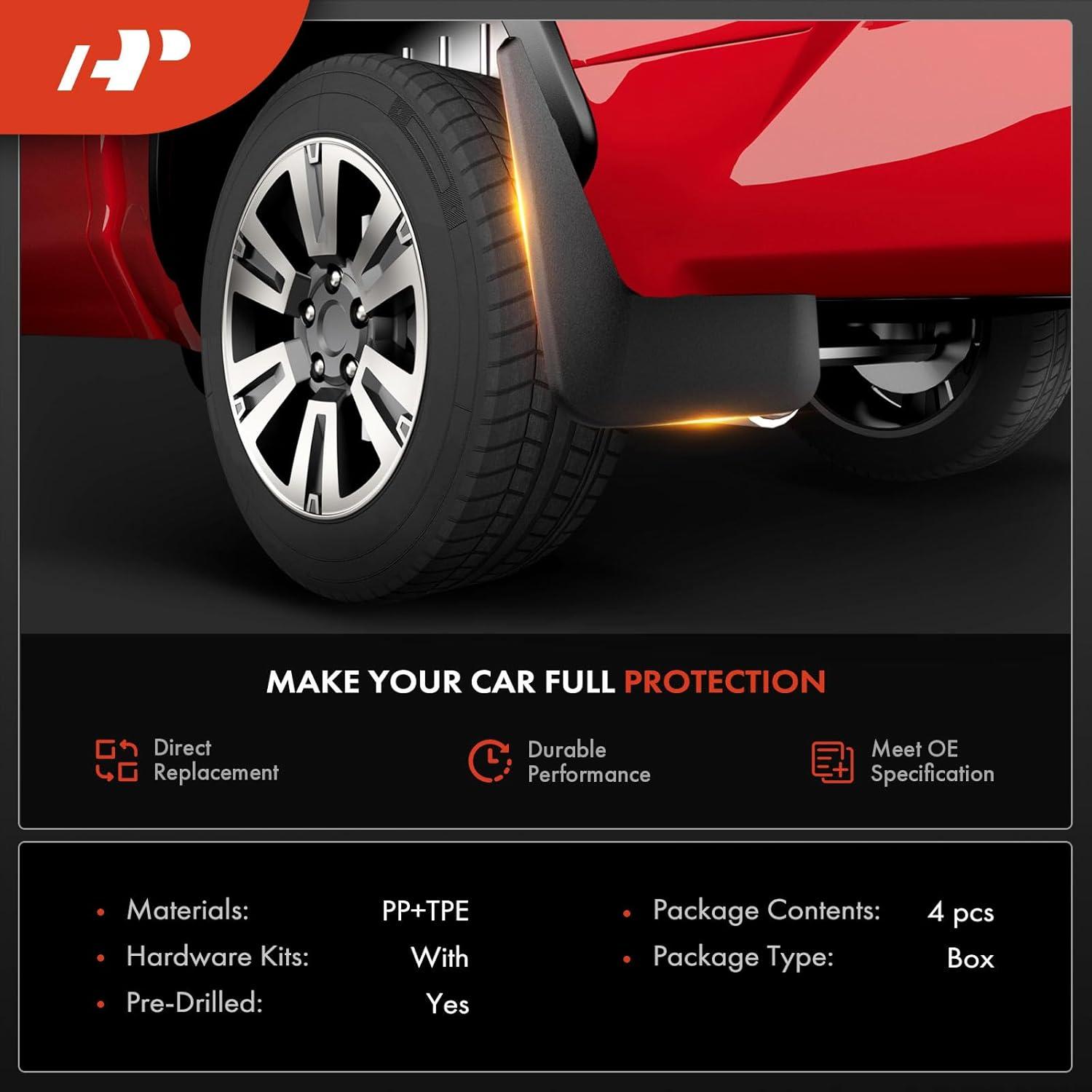 Guardias de Barro A-Premium para Toyota Tacoma 2016-2023