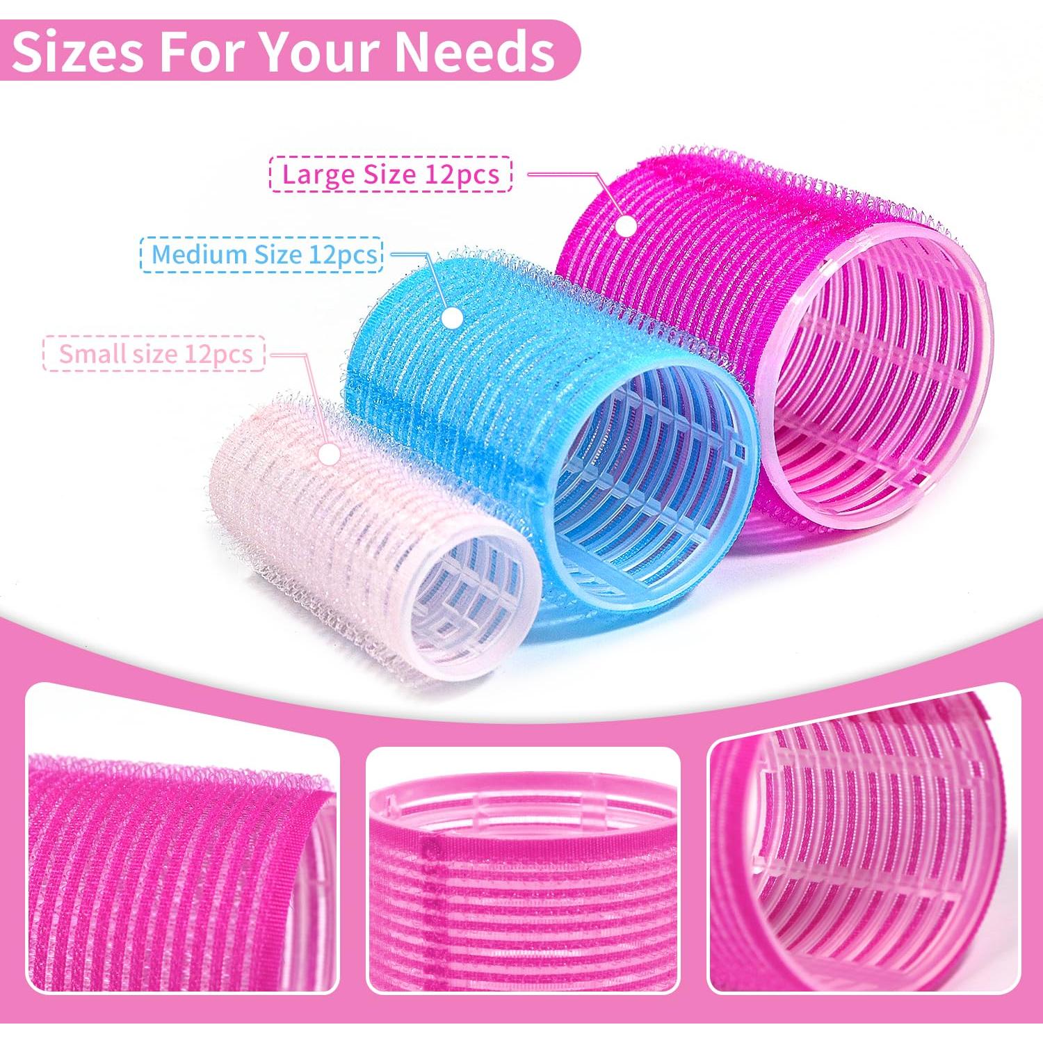 Juego de Rulos de Velcro 50PCS - Mis Cosas Novedosas