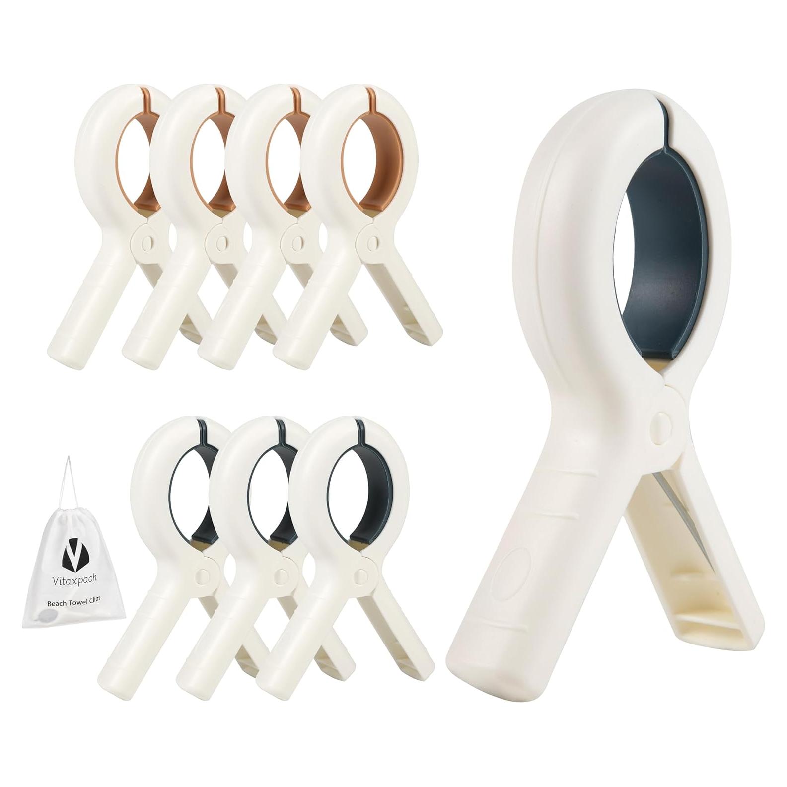 Pinzas para Toallas de Playa Vitaxpach 8 Piezas 12.95 cm