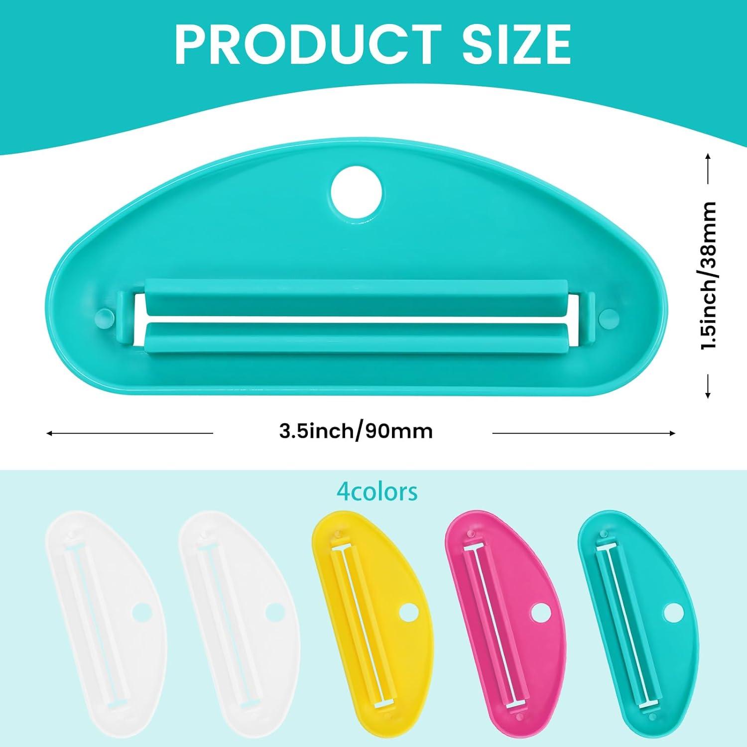 5 Exprimidores de Tubo de Pasta de Dientes SMLBJUTE - Plástico Duradero