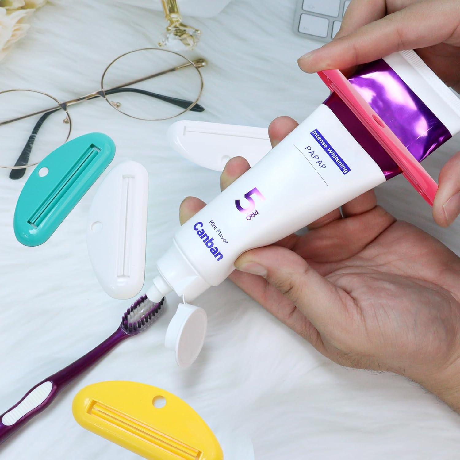 5 Exprimidores de Tubo de Pasta de Dientes SMLBJUTE - Plástico Duradero