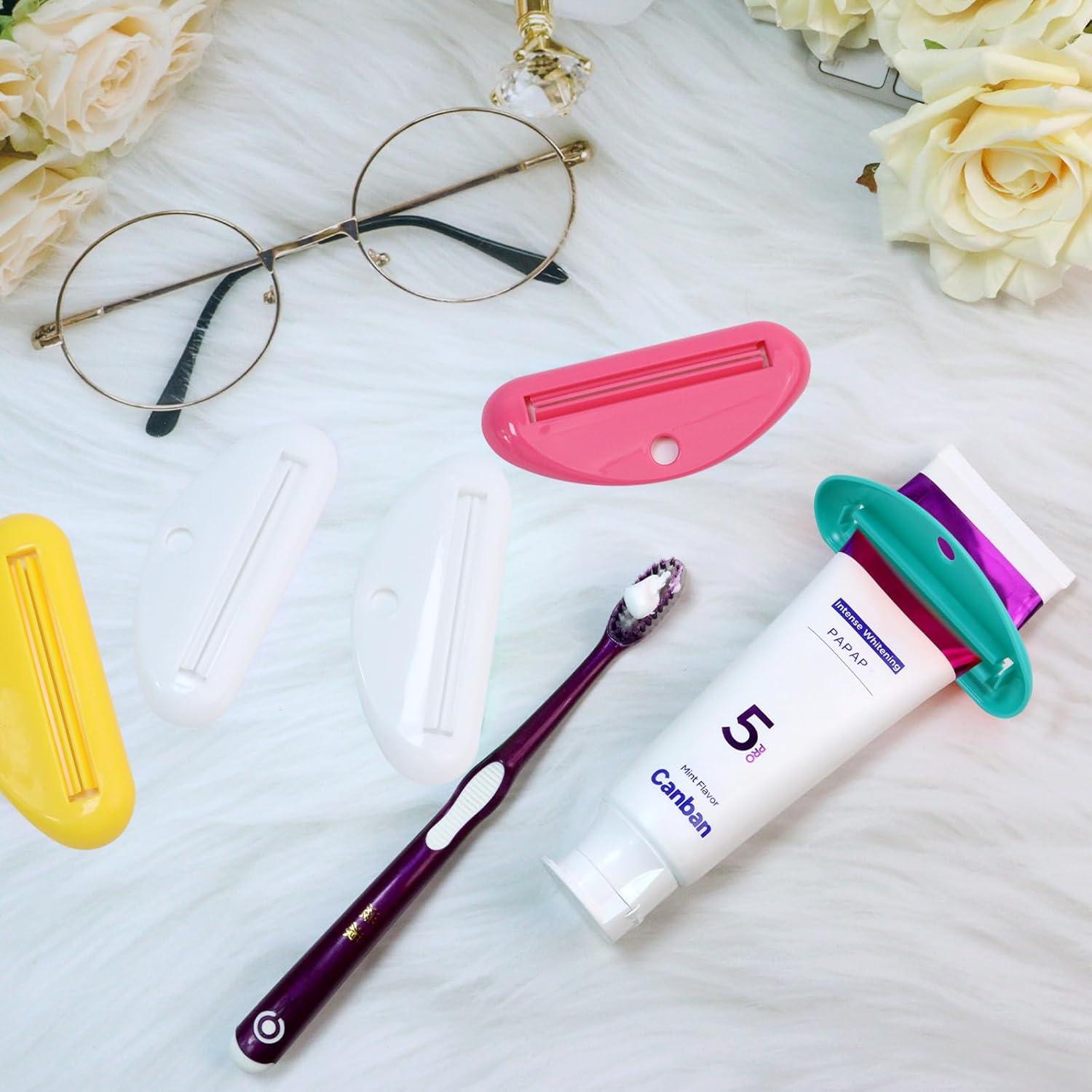 5 Exprimidores de Tubo de Pasta de Dientes SMLBJUTE - Plástico Duradero