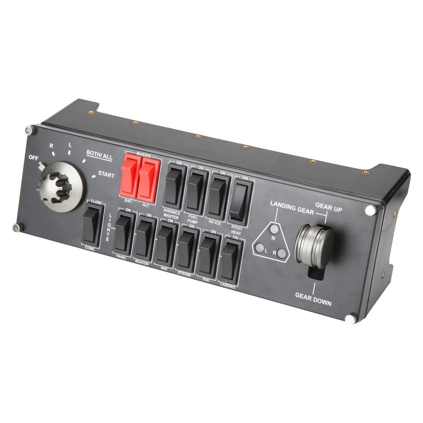 Panel de Interruptores Logitech G Pro Flight 28.2x8.3 cm