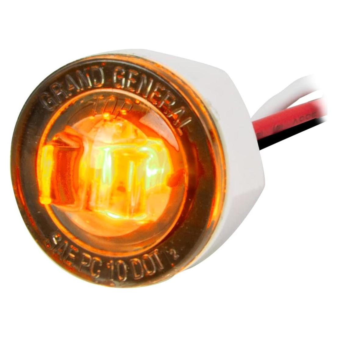Luz LED GG Grand General 75370 Ámbar/Humo 12V 1"