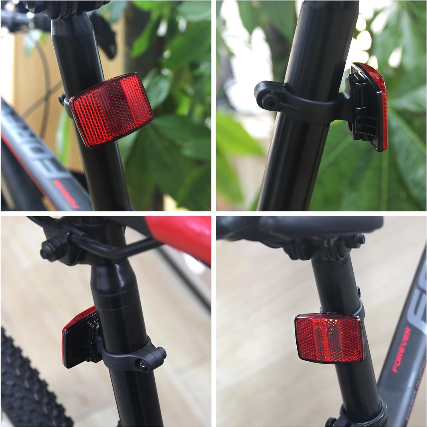 Reflector de Bicicleta DEMYPROX Rojo Trasero 3.10-3.18 cm