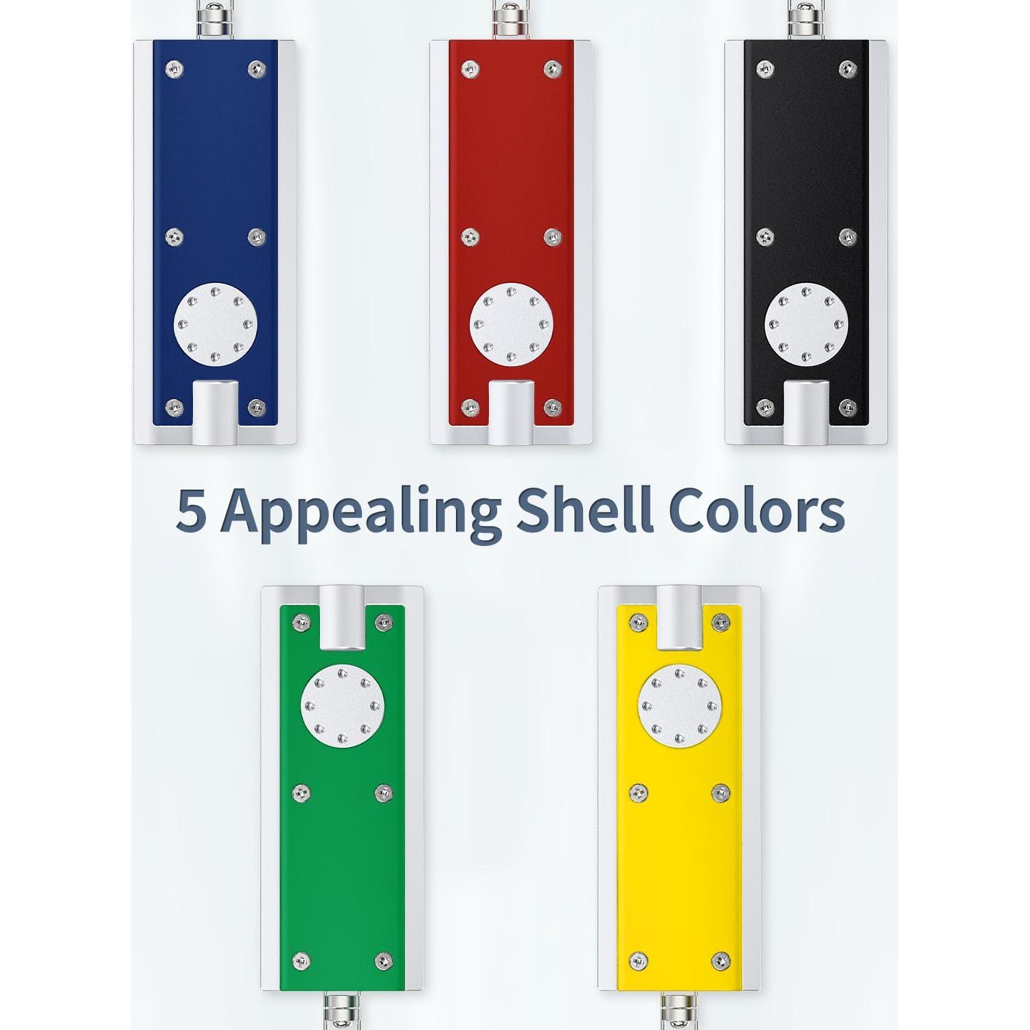 Paquete de 10 Linternas LED de Llave Uniclife Mini 12 Lúmenes