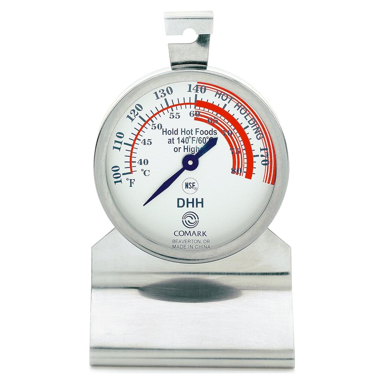 Termómetro de Alimentos Comark DHH Acero Inoxidable Dial 37.8-82.2°C