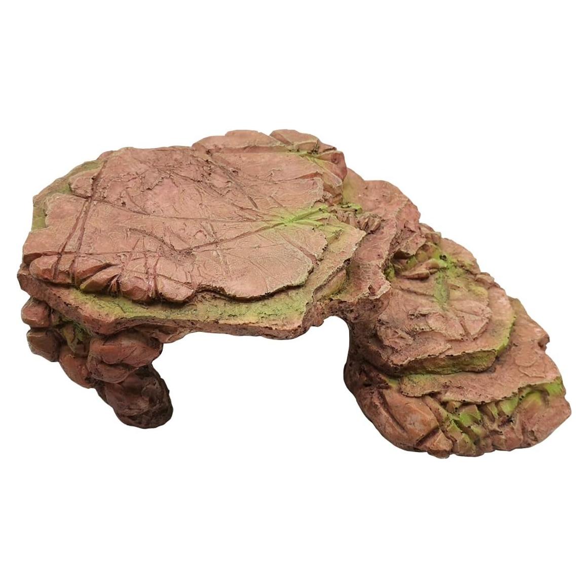 Plataforma Rectangular para Acuario de Tortugas TIHOOD 24x13.5 cm