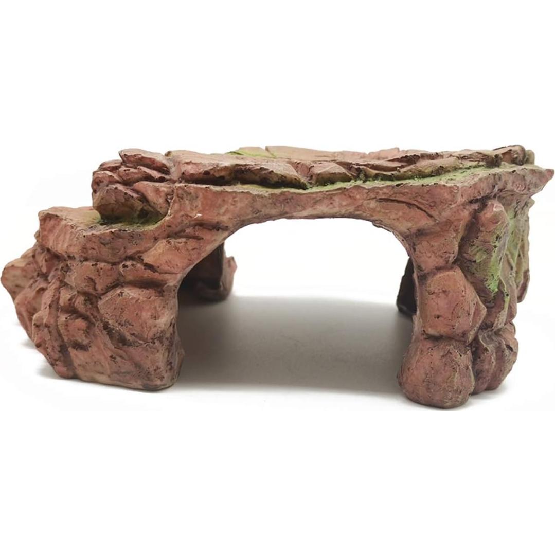 Plataforma Rectangular para Acuario de Tortugas TIHOOD 24x13.5 cm
