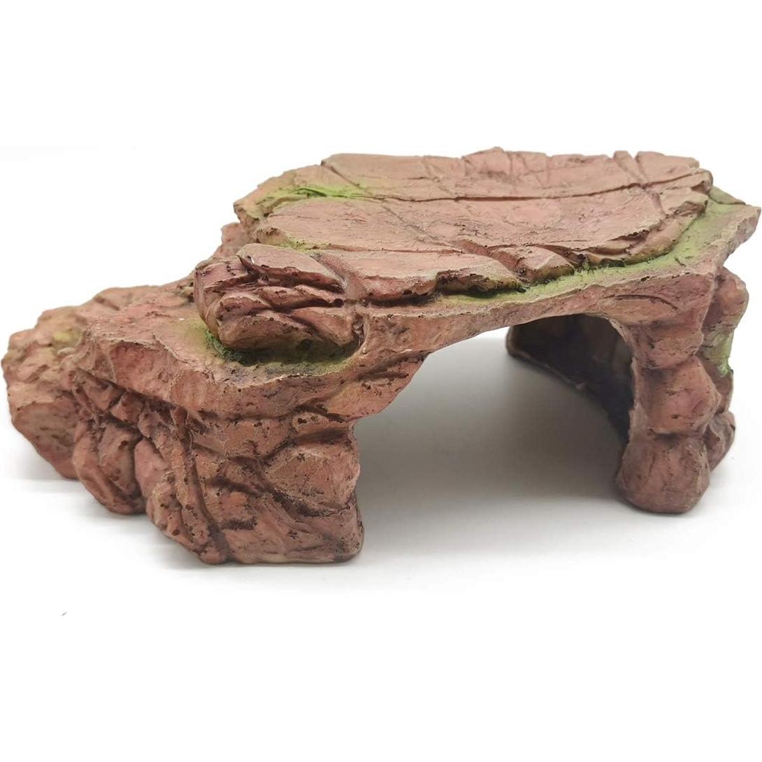 Plataforma Rectangular para Acuario de Tortugas TIHOOD 24x13.5 cm