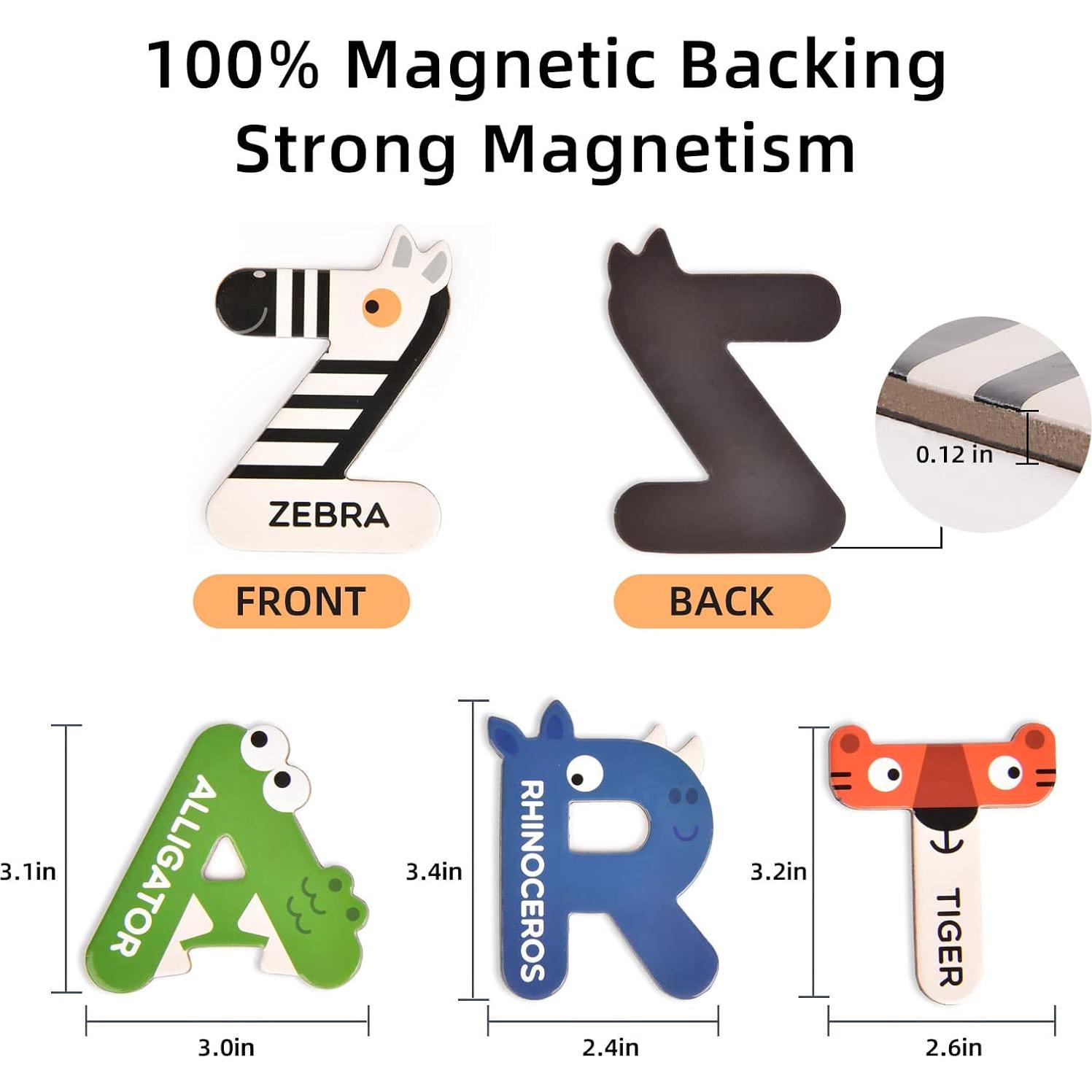 Letras Magnéticas Grandes Mideer - Imán ABC para Niños