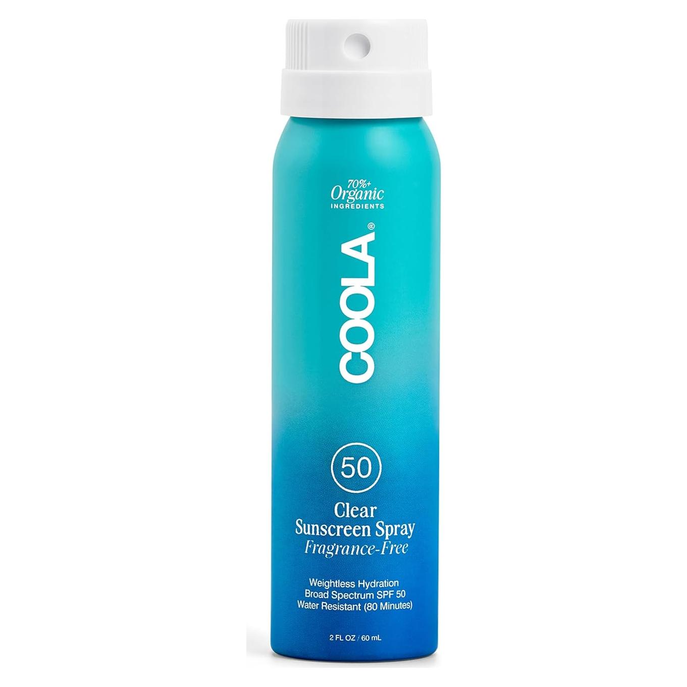 COOLA Protector Solar Orgánico SPF 50 Spray 59 ml Vegano