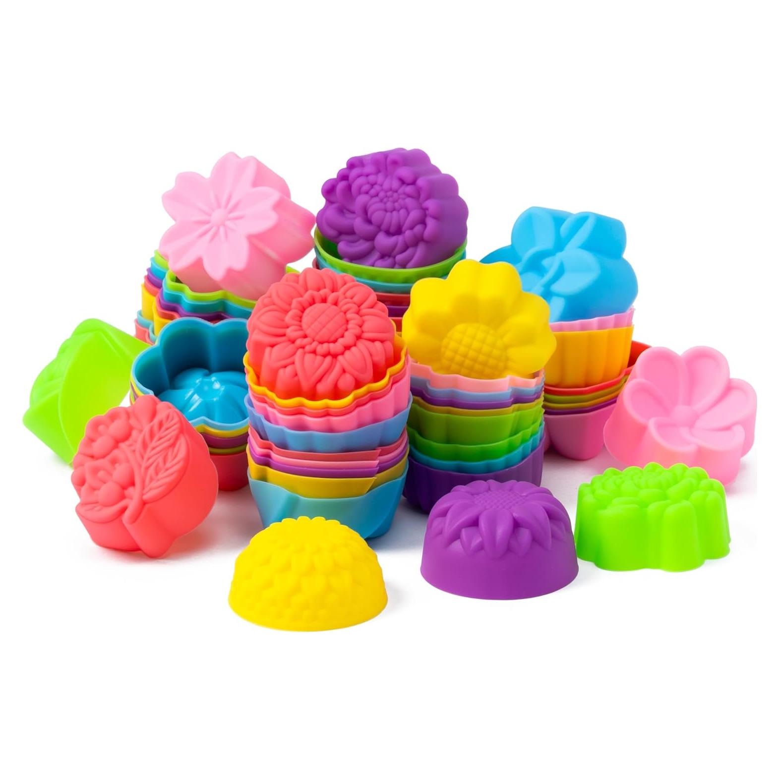 Mini Moldes de Silicona R HORSE 60 Piezas 5 cm Multicolor