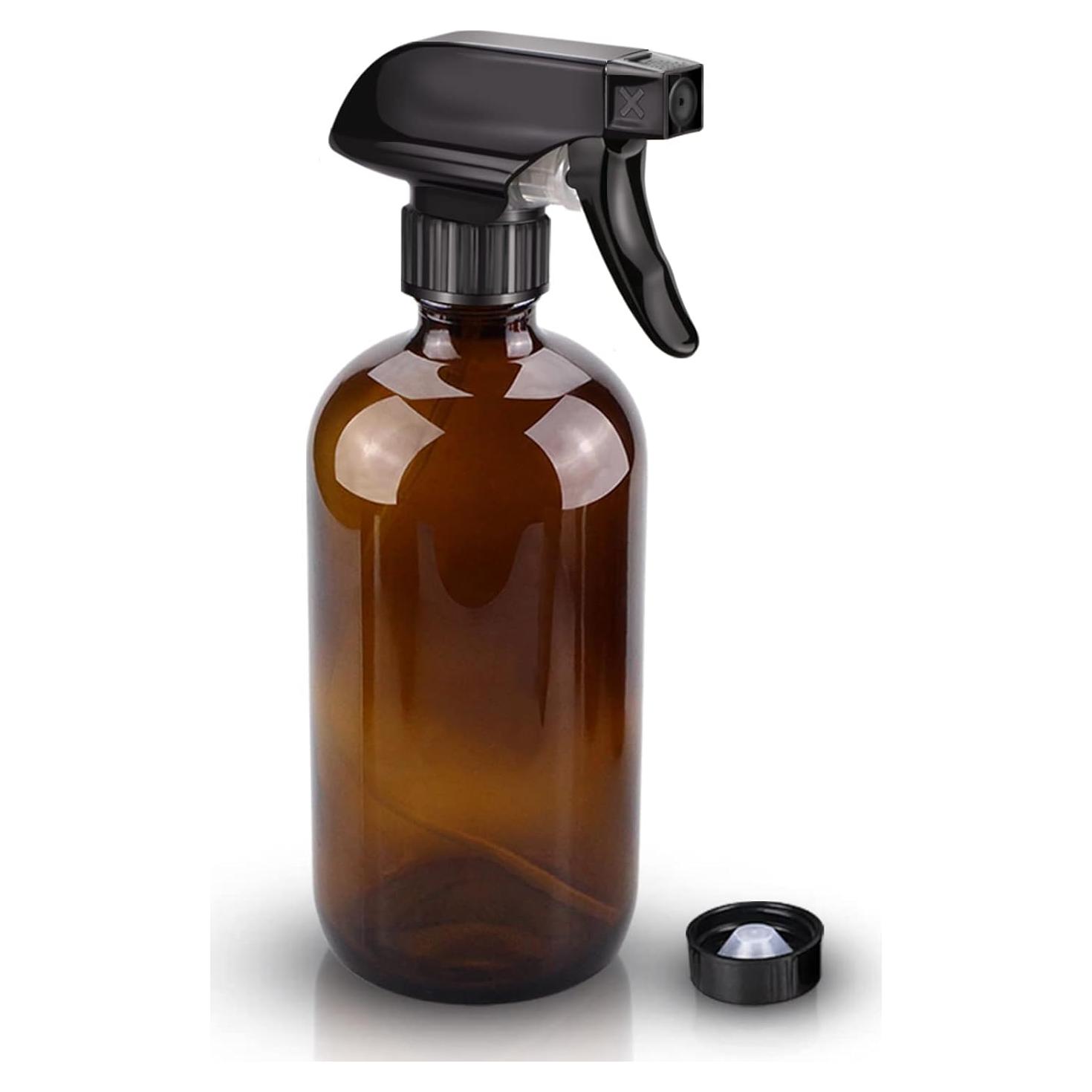 Botella de Spray de Vidrio Ámbar Wedama 480ml Ajustable