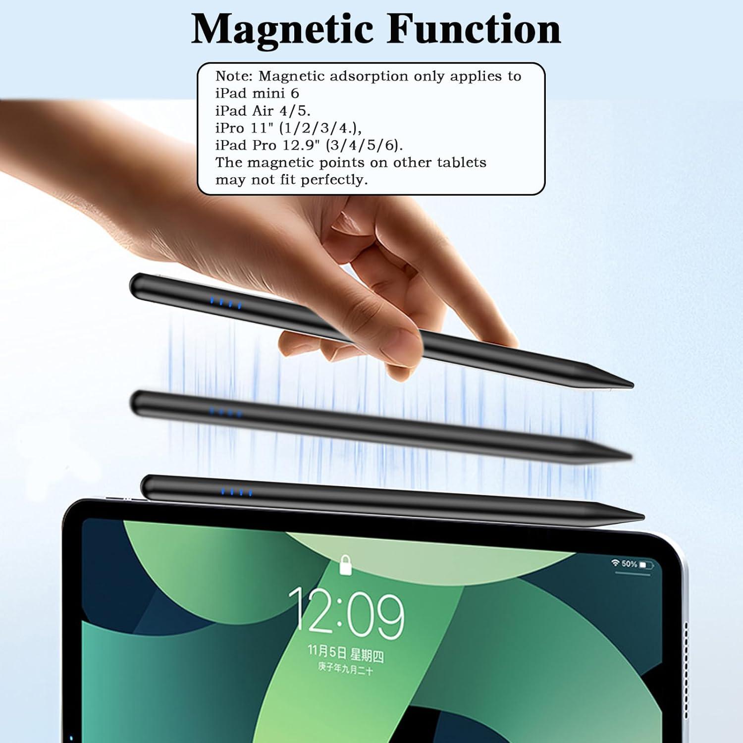 Lápiz Stylus Luntak para Pantalla Táctil - Negro, 4 Puntas POM