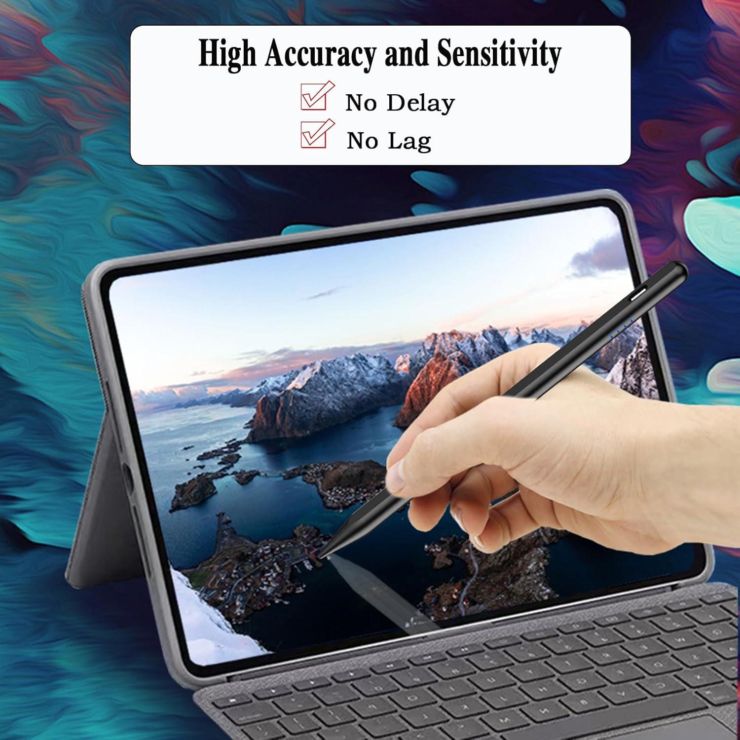 Lápiz Stylus Luntak para Pantalla Táctil - Negro, 4 Puntas POM