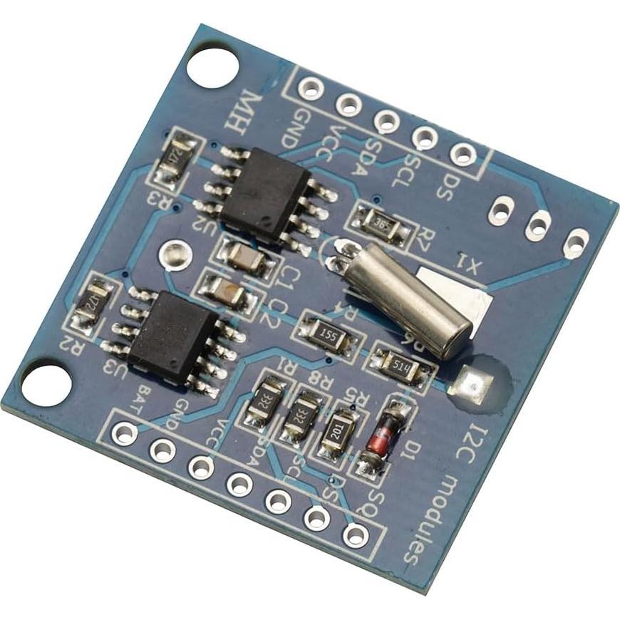 Módulo de Reloj en Tiempo Real DS1307 I2C 3PCS - Alta Precisión