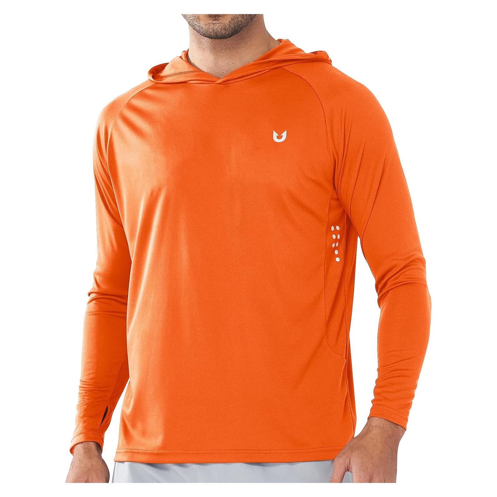 Sudadera con Capucha NORTHYARD UPF 50+ Hombre 3XL Naranja