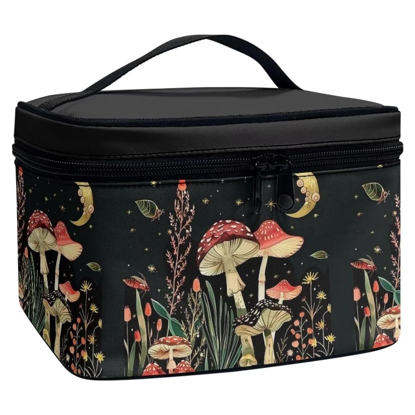 Bolsa de Maquillaje Flashideas Hongo Rojo Organizador 22.5x16.5cm