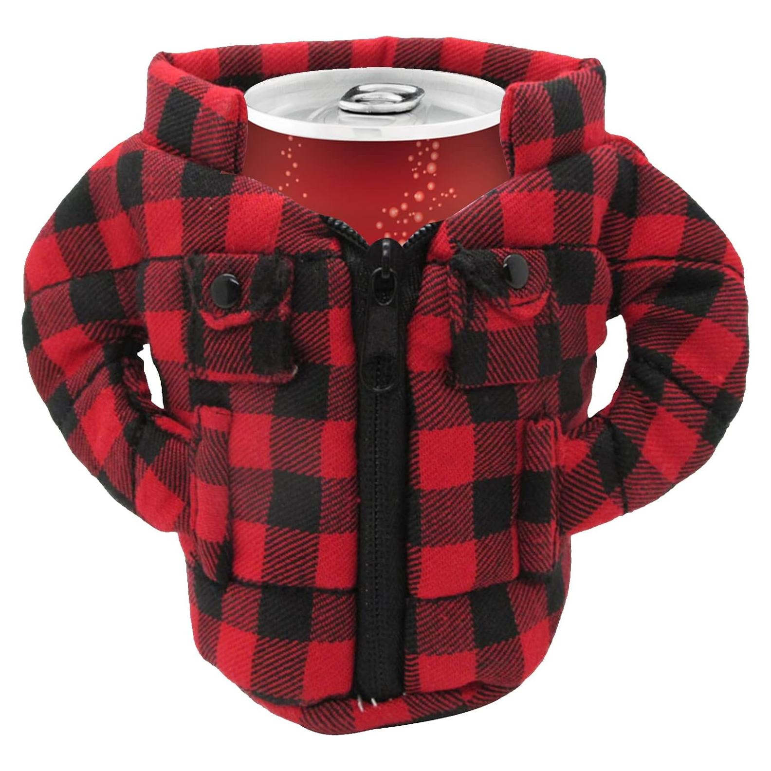 Chaleco Enfriador de Latas Gadgetime Rojo Algodón 355ml