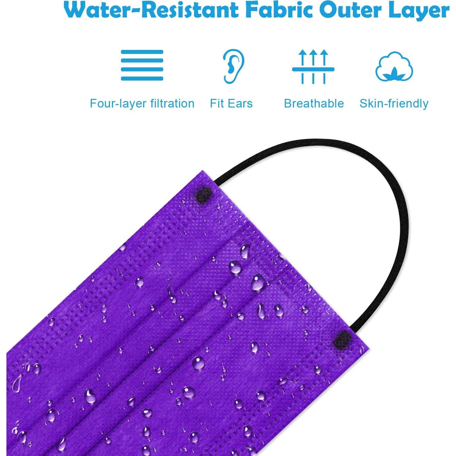 Mascarillas Desechables 60PCS 4 Capas Tomorotec Adultos